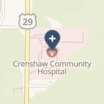 Crenshaw Community Hospital on map