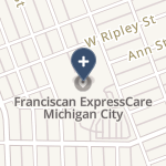 Franciscan Health Michigan City on map