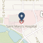 Ssm Health St Mary's Hospital - Madison on map