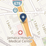 Jamaica Hospital Medical Center on map