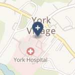 York Hospital on map