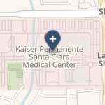 Kaiser Foundation Hospital-Santa Clara on map