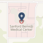 Sanford Bemidji Medical Center on map