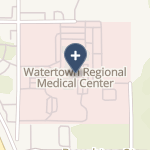 Watertown Regional Medical Center on map