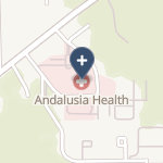 Andalusia Health on map