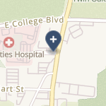 Twin Cities Hospital on map