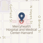 Mercy Harvard Hospital on map
