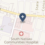 South Nassau Communities Hospital on map