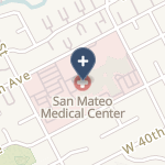 San Mateo Medical Center on map
