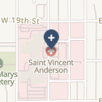 St Vincent Anderson Regional Hospital Inc on map