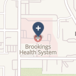 Brookings Health System on map