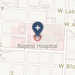 Baptist Hospital on map
