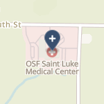 Osf Saint Lukes Medical Center on map