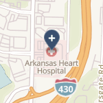 Arkansas Heart Hospital, Llc on map