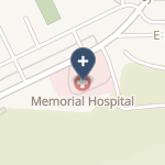 Memorial Hospital on map