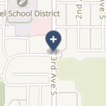 Sanford Clear Lake Medical Center on map