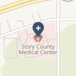 Story County Hospital on map