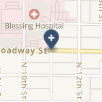 Blessing Hospital on map