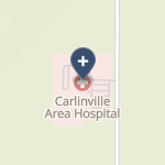 Carlinville Area Hospital on map