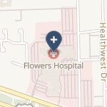 Flowers Hospital on map