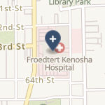 Froedtert South - Kenosha Medical Center on map