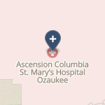 Ascension Columbia St Mary's Hospital Ozaukee on map