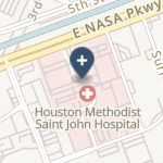 Houston Methodist St John Hospital on map