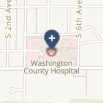 Washington County Hospital And Clinics on map