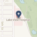 Lake View Memorial Hospital on map