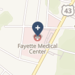 Fayette Medical Center on map
