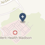 Merit Health Madison on map