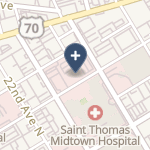 Saint Thomas Hospital For Specialty Surgery on map