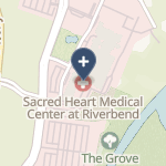 Sacred Heart Medical Center - Riverbend on map