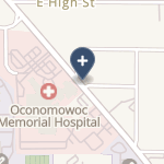 Oconomowoc Memorial Hospital on map