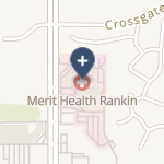 Merit Health Rankin on map