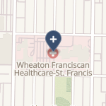 Wheaton Franciscan Healthcare St Francis Hospital on map