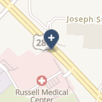 Russell Medical Center on map