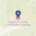 Houston County Community Hospital on map