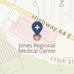 Jones Regional Medical Center on map