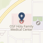 Osf Holy Family Medical Center on map