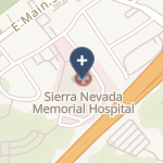 Sierra Nevada Memorial Hospital on map