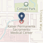 Kaiser Foundation Hospital - Sacramento on map