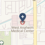 West Anaheim Medical Center on map