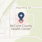 Mccone County Health Center on map