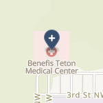 Benefis Teton Medical Center on map