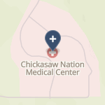 Chickasaw Nation Medical Center on map