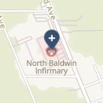 North Baldwin Infirmary on map