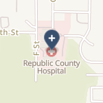 Republic County Hospital on map