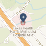 Texas Health Harris Methodist Hospital Azle on map