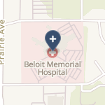 Beloit Memorial Hospital on map